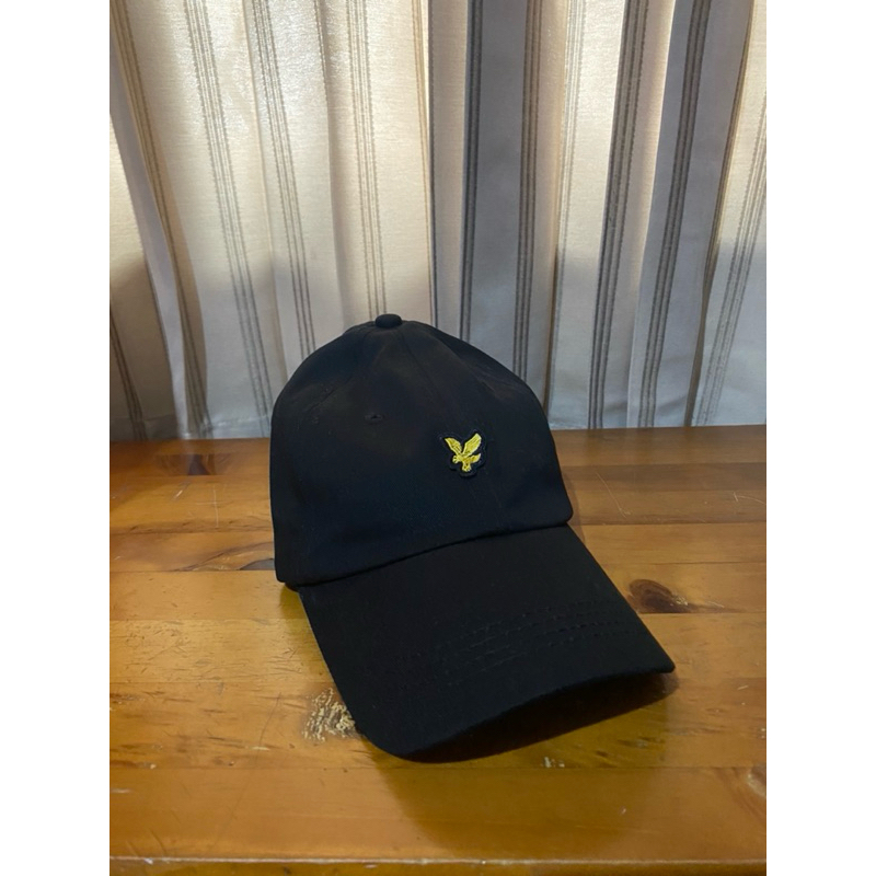 topi hat cap lyle & and scott hitam original second 2nd