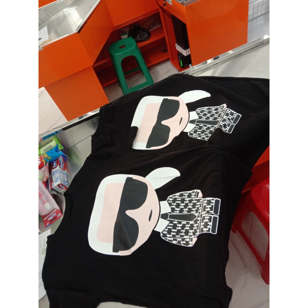 Kaos Oblong Oversize U-Right Motif Karl (L)