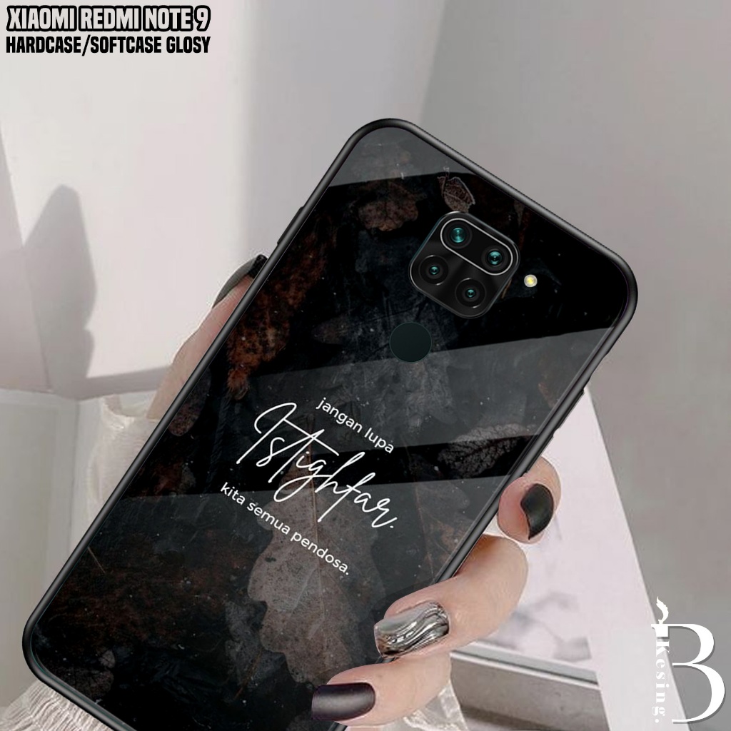 Case Xiaomi Redmi Note 9 - Casing Hp Xiaomi Redmi Note 9 Motif QUOTES - Silikon Hp Xiaomi Redmi Note