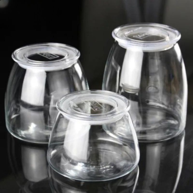 LIBBEY 501-502|Toples Kaca Unik dan Elegan|Ovale Glass BPA free Seal Glass|Toples Kaca Premium dan A