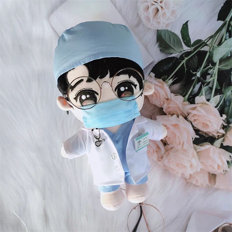 Xiao zhan doll set Boneka xiao zhan set 25cm doctors xiao zhan