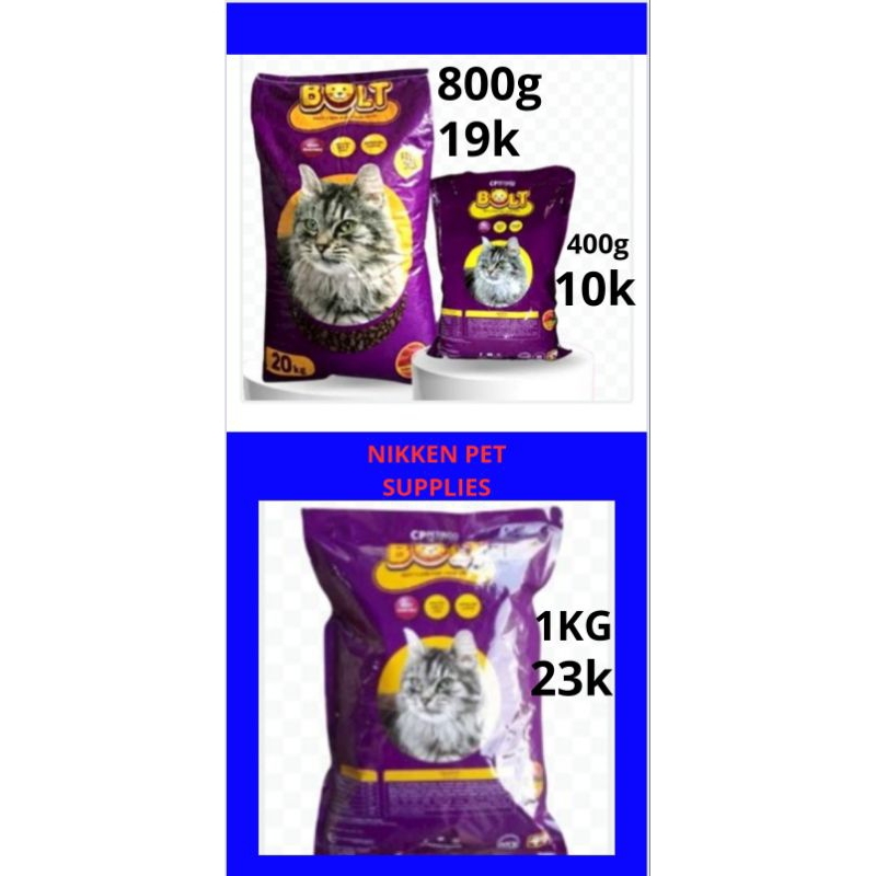 bolt pakan kucing ikan tuna