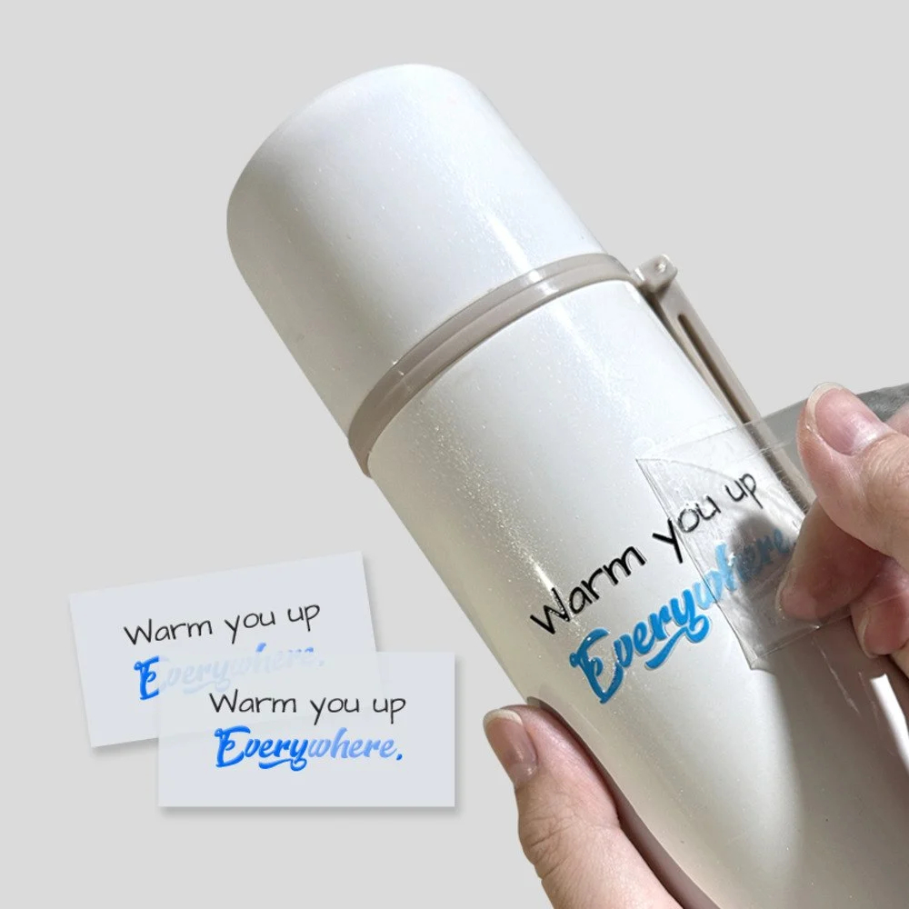 Stiker UV DTF - Cetak Print UV DTF Sticker Decal Kering Glossy