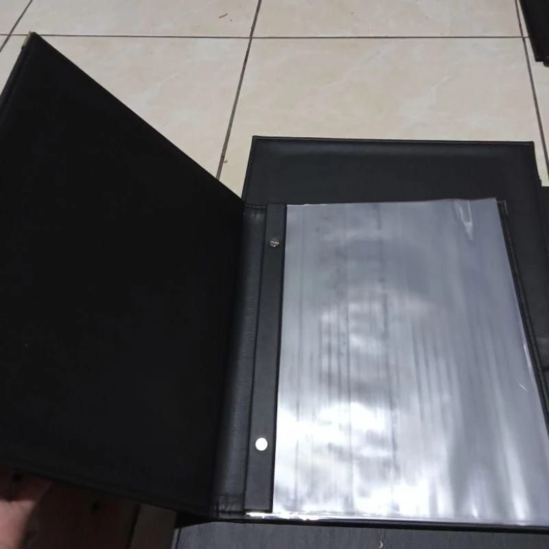 

plastik Buku Menu Siap Kirim