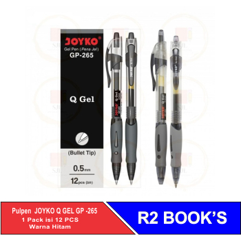 

Pulpen Joyko Q Gel Gp-265 Hitam