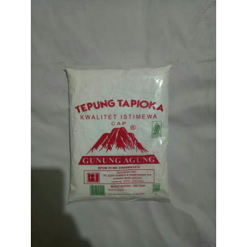 

Tepung tapioka gunung agung 500gr