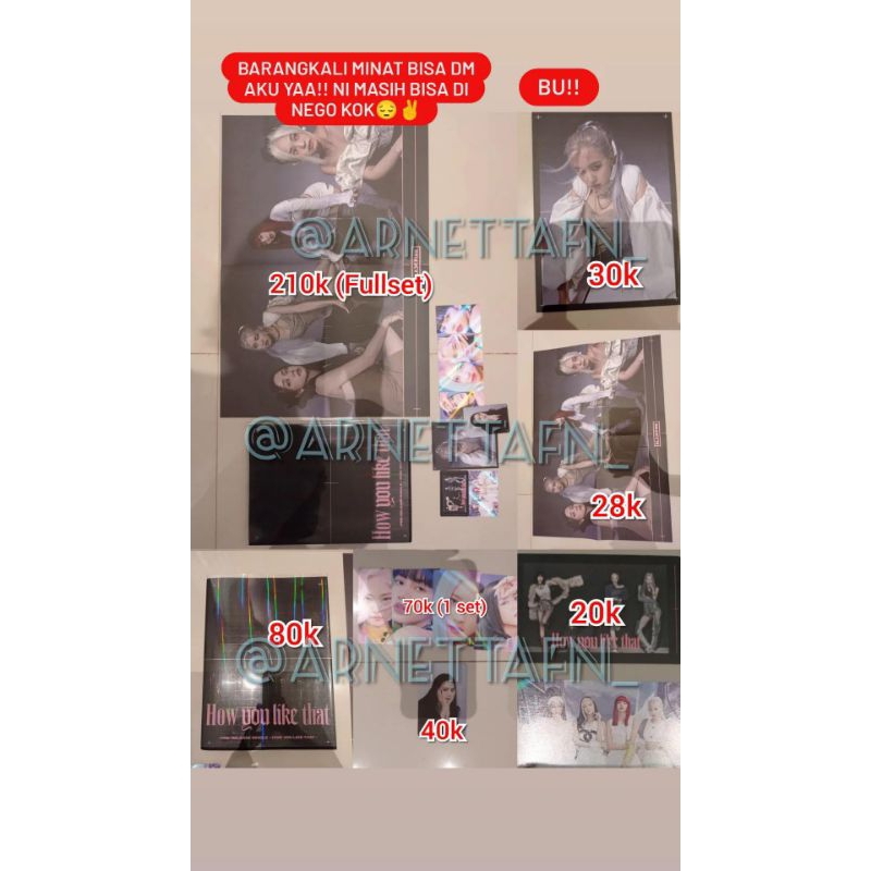 OFFICIAL ALBUM BLACKPINK HYLT