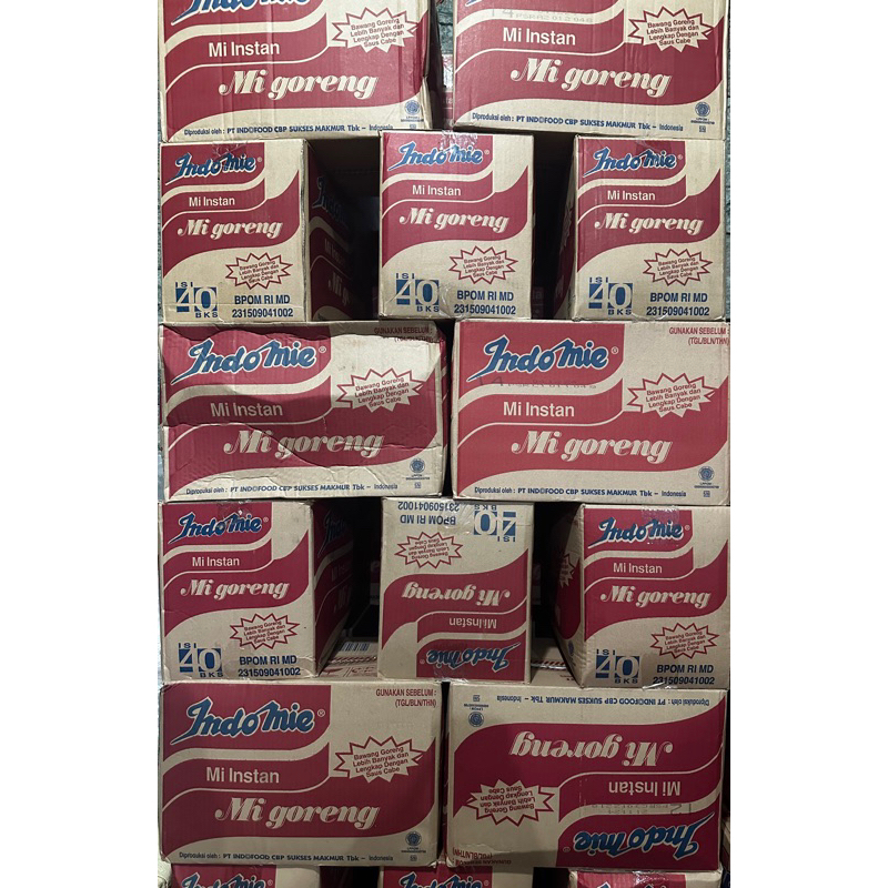 

Indomie goreng 1 dus (40pcs)