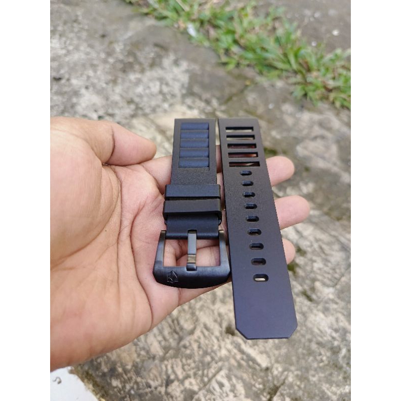 ORIGINAL PRODUK TALI JAM TANGAN EXPEDITION 24MM HITAM