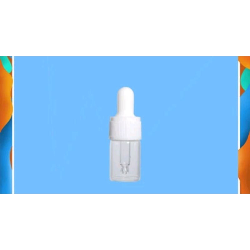BOTOL PIPET SERUM KACA 10ML /BOTOL SERUM 5ML
