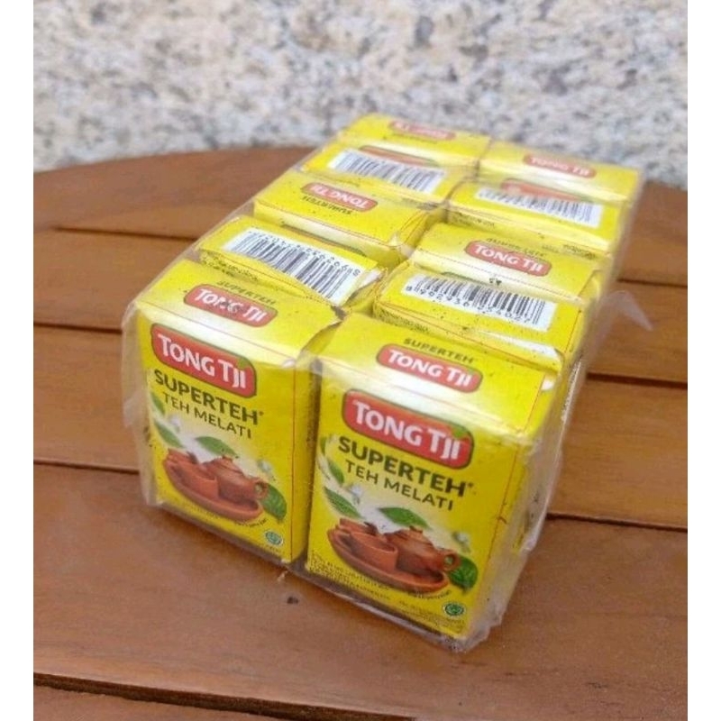 

Teh Tong Tji Super Jasmine Kuning 1 Pak 10 Pcs