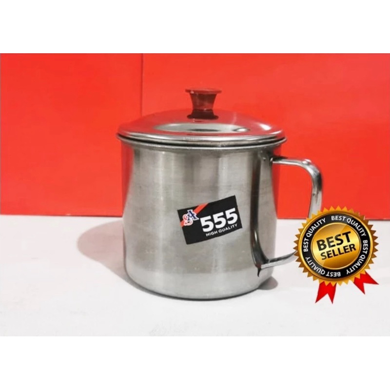 MUG TUTUP STAINLESS JADUL / Cangkir Kopi / Gelas Stainless/ Gelas Jadul / Tempat Minum