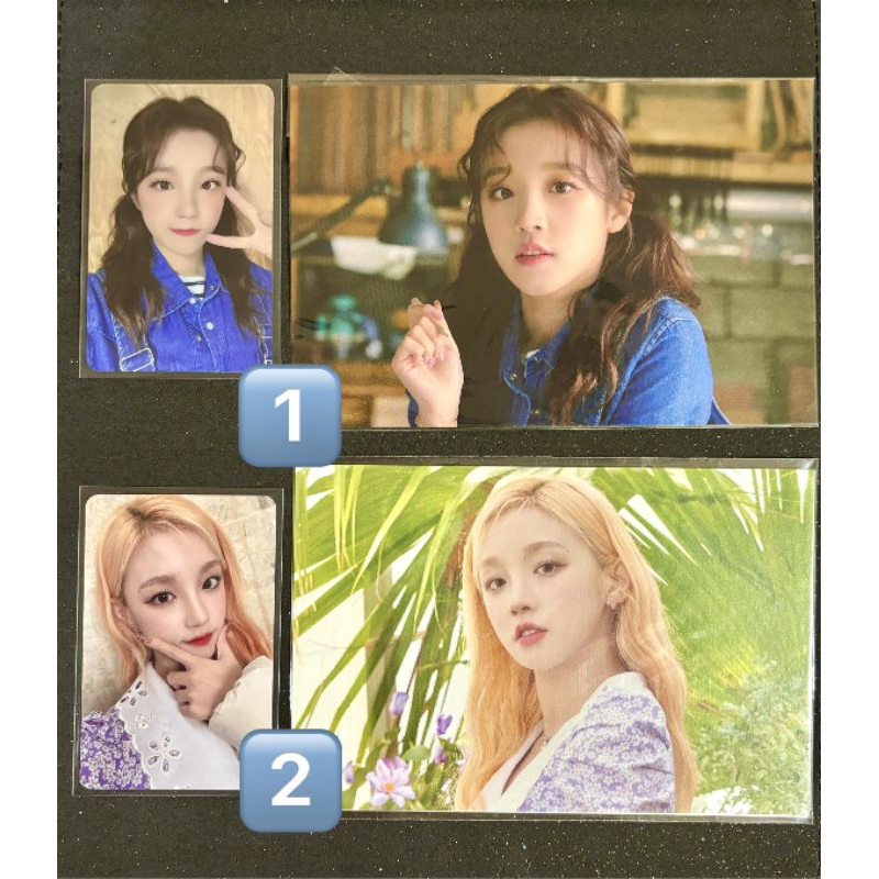 Photocard Yuqi gidle Season greeting 2021 2023 sg21 sg23 (G)i-dle i feel i love i never die album qu