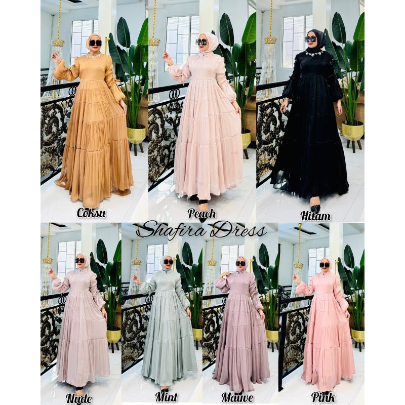 GAMIS WANITA SHAFIRA DRESS(ZZ)