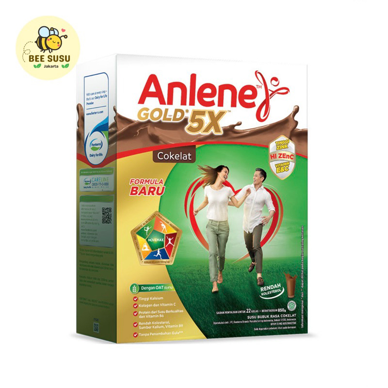 

Anlene Gold 5X Coklat 850gr