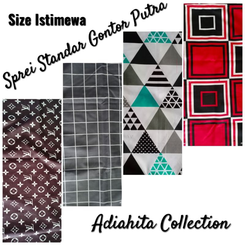 Sprei Gontor Putra - Size Istimewa
