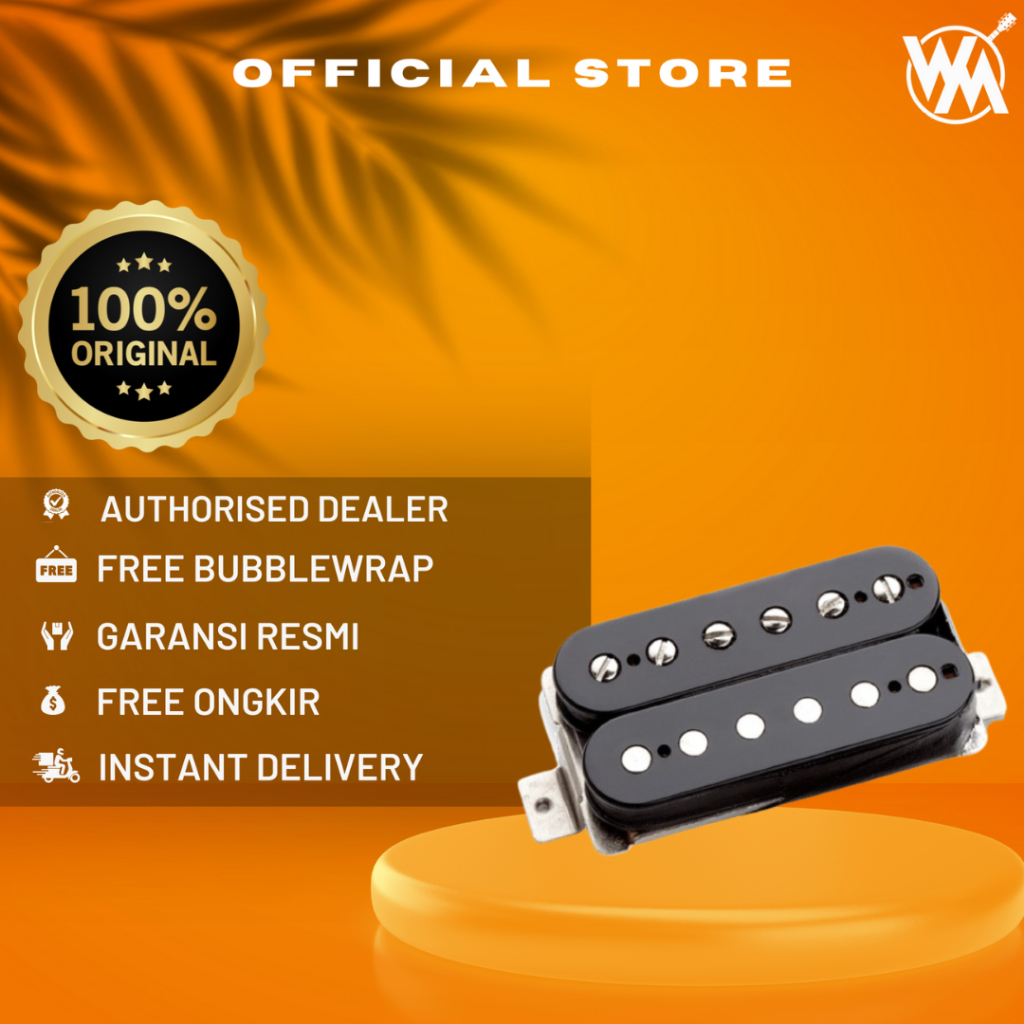 Seymour Duncan Pickup Gitar SH-1n '59 Model 4-Conductor- Hitam 11101-01-4C