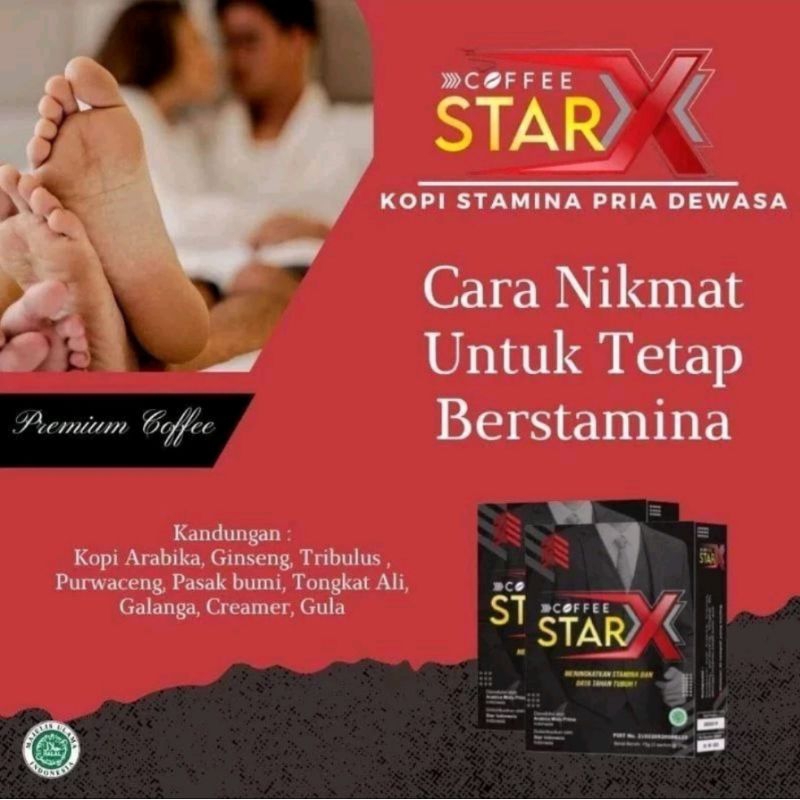 

Kopi STAR X 1dus isi 3sacet