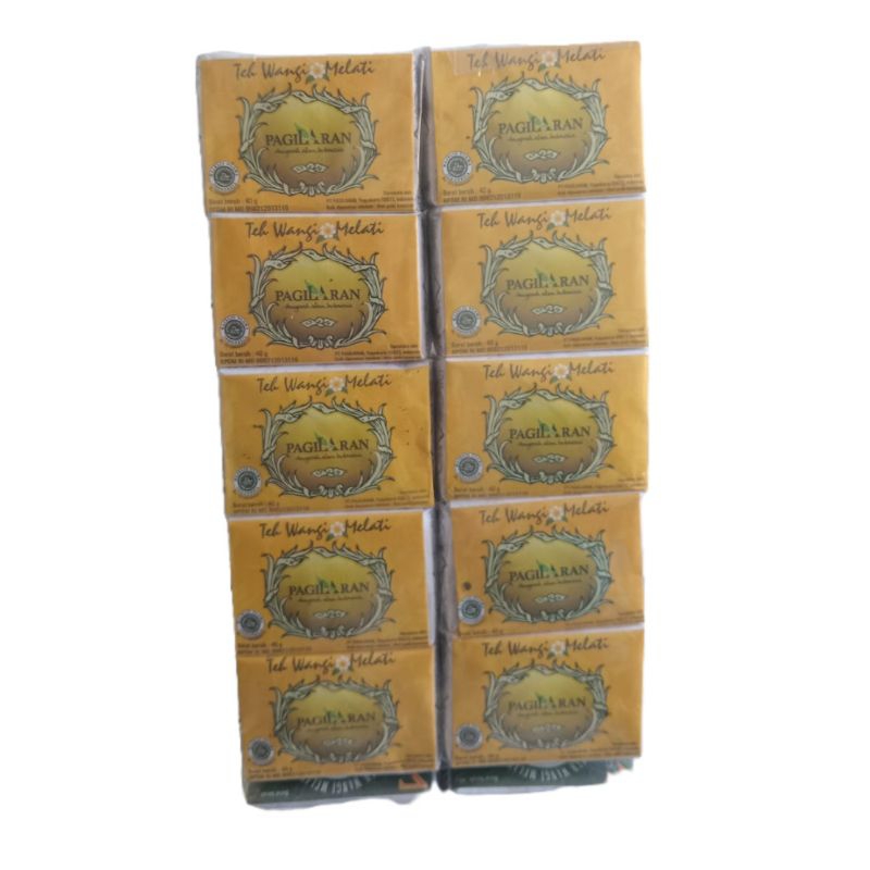 

teh melati satu pak isi 10 pcs melati kuning pagilaran