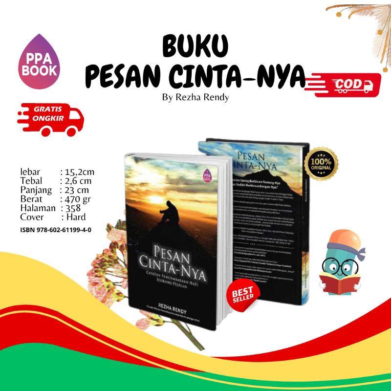 buku original pesan cinta-Nya by rezha rendy ppa institute