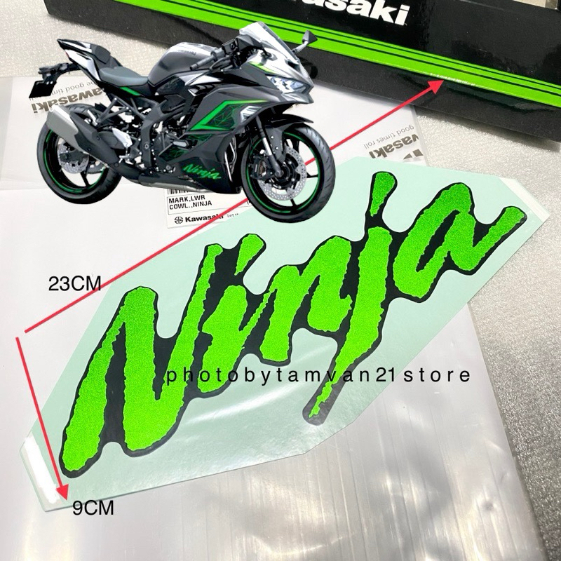 STRIPING STICKER FAIRING BAWAH ZX25R ZX-25R ABS SE ORIGINAL