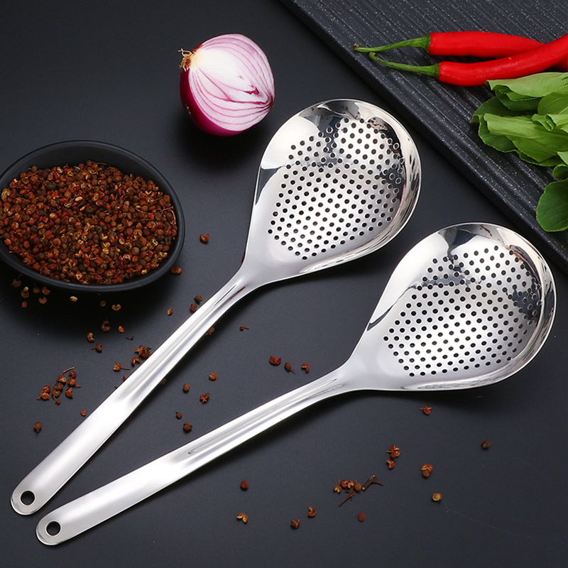 Sendok Saringan Mie / 304 Stainless Strainer Spoon