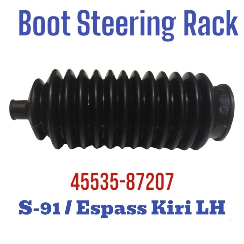 Boot Steering Rack S91 S 91 Espass  Karet Stir S91 Espass  Karet Steer S91 Espass 