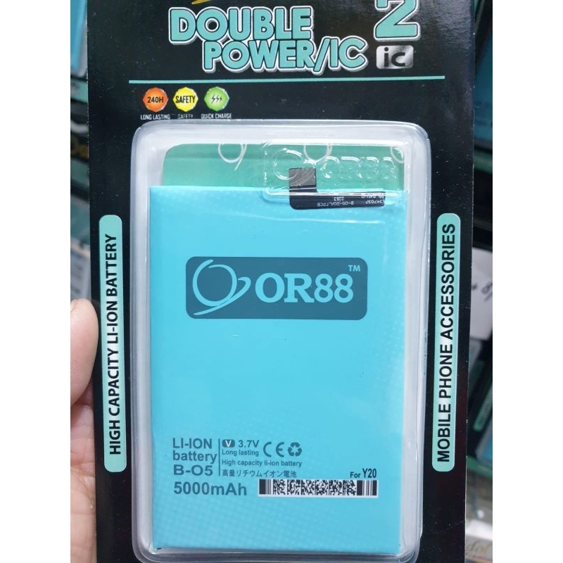 Baterai Oriens88 Double Power 2 IC VIVO Y12S/Y20/Y20S/B-05