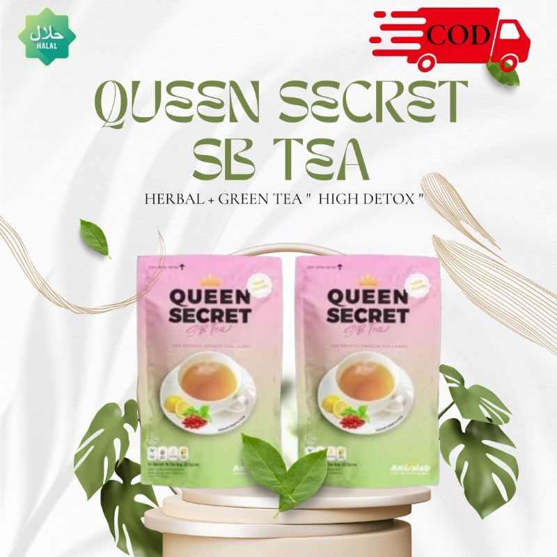 

Queen Secret Slimming Beauty Tea Minuman Teh Herbal 15 Bag