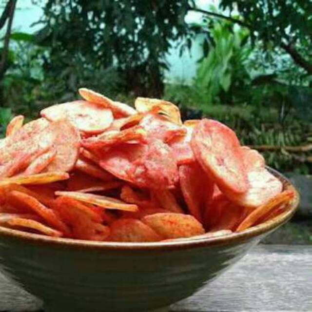 

LAMPUNG PUNYA OLEH-OLEH KERIPIK PISANG BALADO RENYAH / KRIPIK VIRAL KEKINIAN / KRIPIK LAMPUNG / OLEH-OLEH LAMPUNG