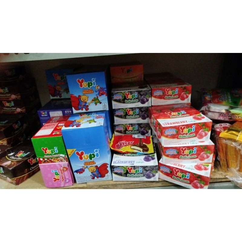 

permen yupi box lunak manis candy isi 12 atau 24 pcs