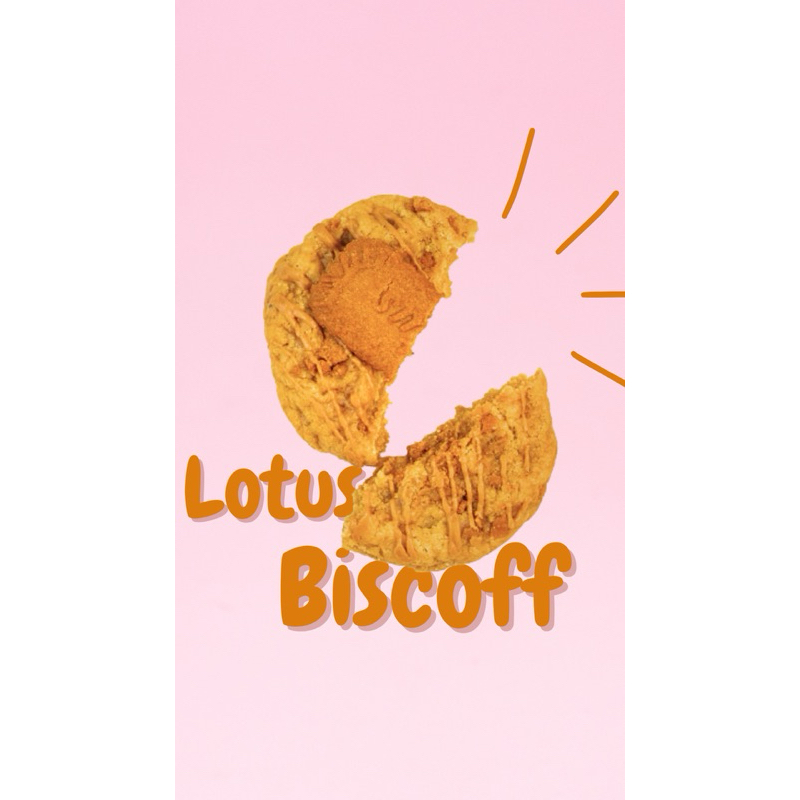 

[doughlabel] Bundle of 3 “Lotus Biscoff” 100g/pcs Soft Cookies Super Soft Homemade - Bisa Kirim ke luar kota