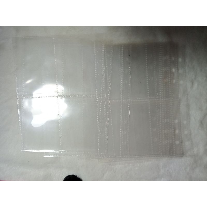 [UBAH KE JNT / SPX] preloved sleeve binder a5 4p double sided isi 10 lembar