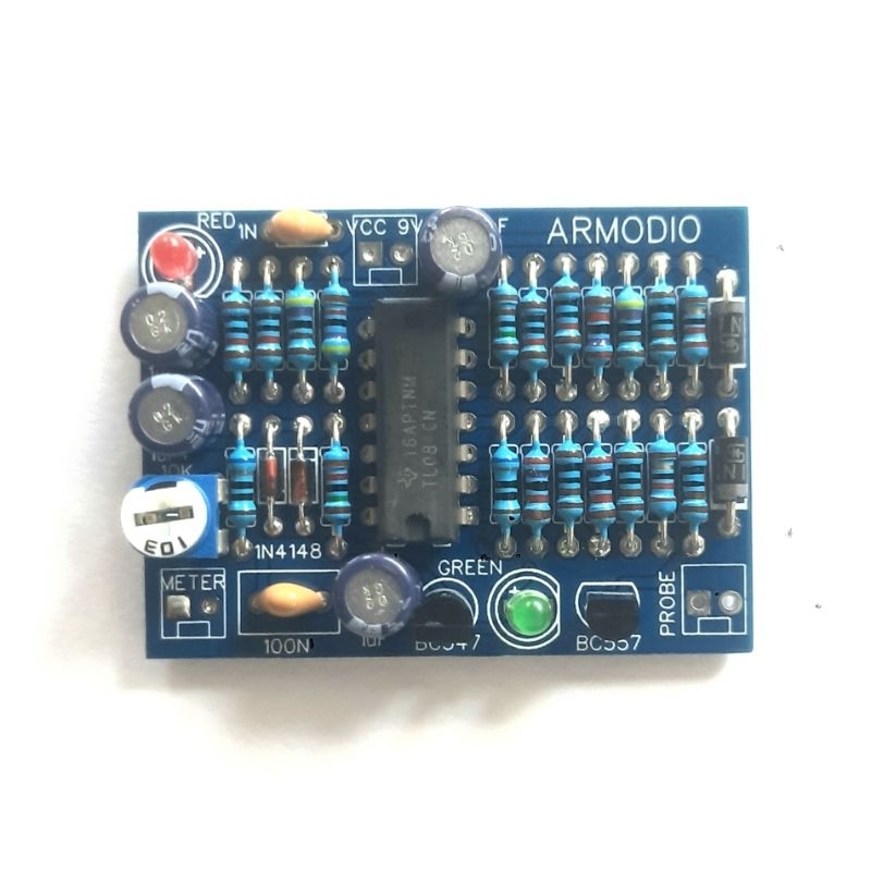 Kit Modul ESR Meter Analog TL084 dobel layer