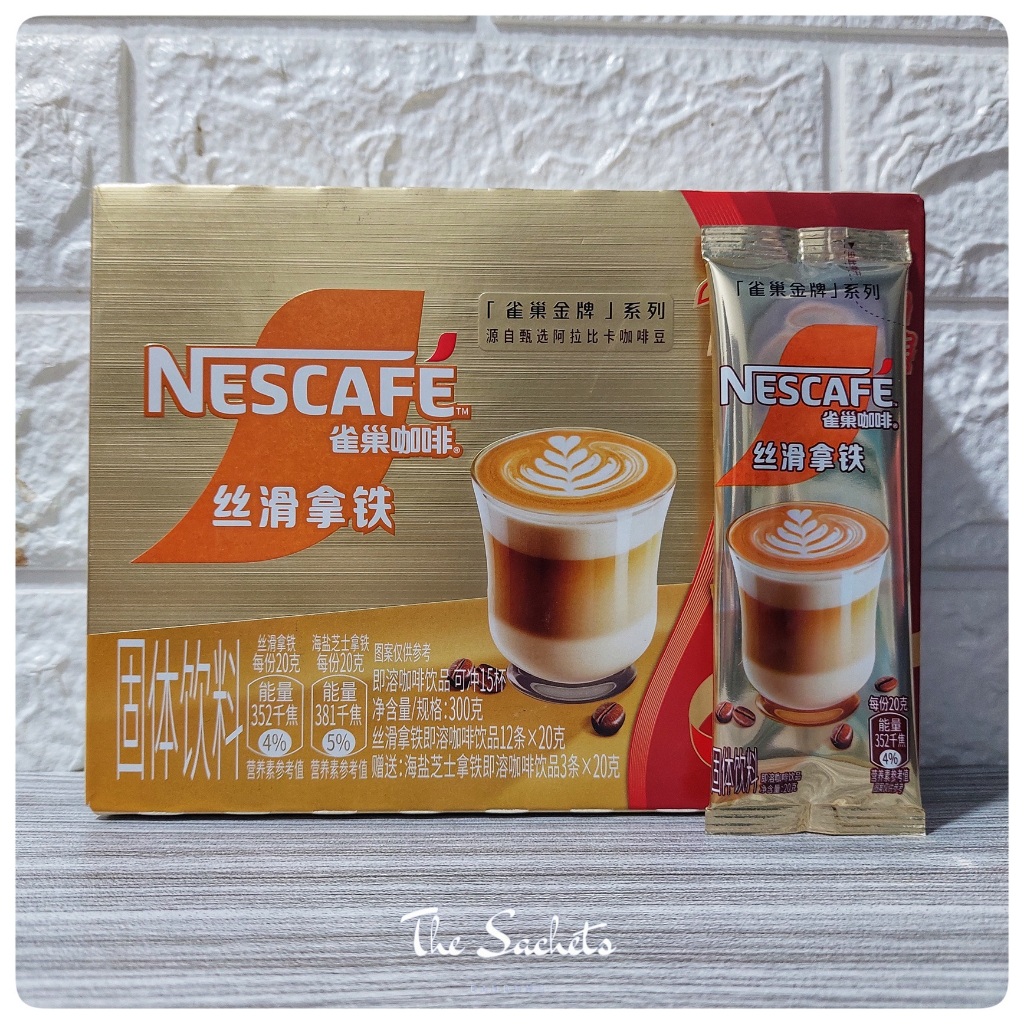 

Nescafe Silky Latte Sachet
