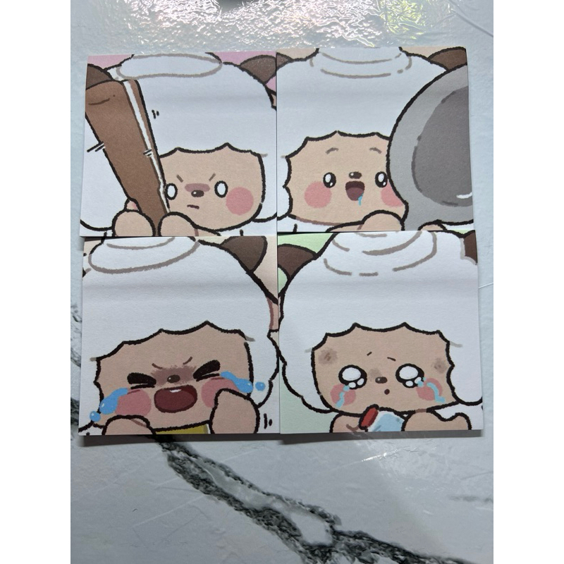 STICKY NOTE AESTHETIC/MEMO LUCU/STICKY NOTE PLEASANT GOAT