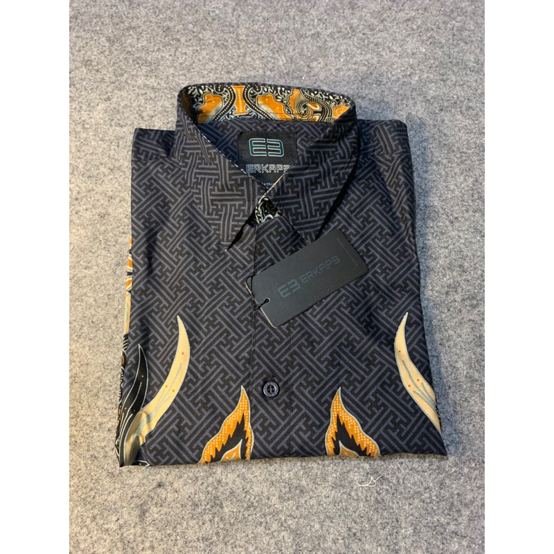 Batik Pria Erkape/Batik lengan panjang/Batik indonesia/batik modern