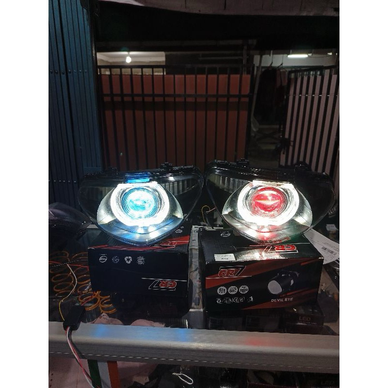 lampu depan mio sporty mio lama modif biled D2
