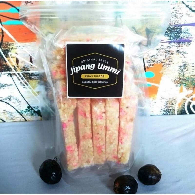 

teng teng, kue kering, khas bogor rasa asam manis