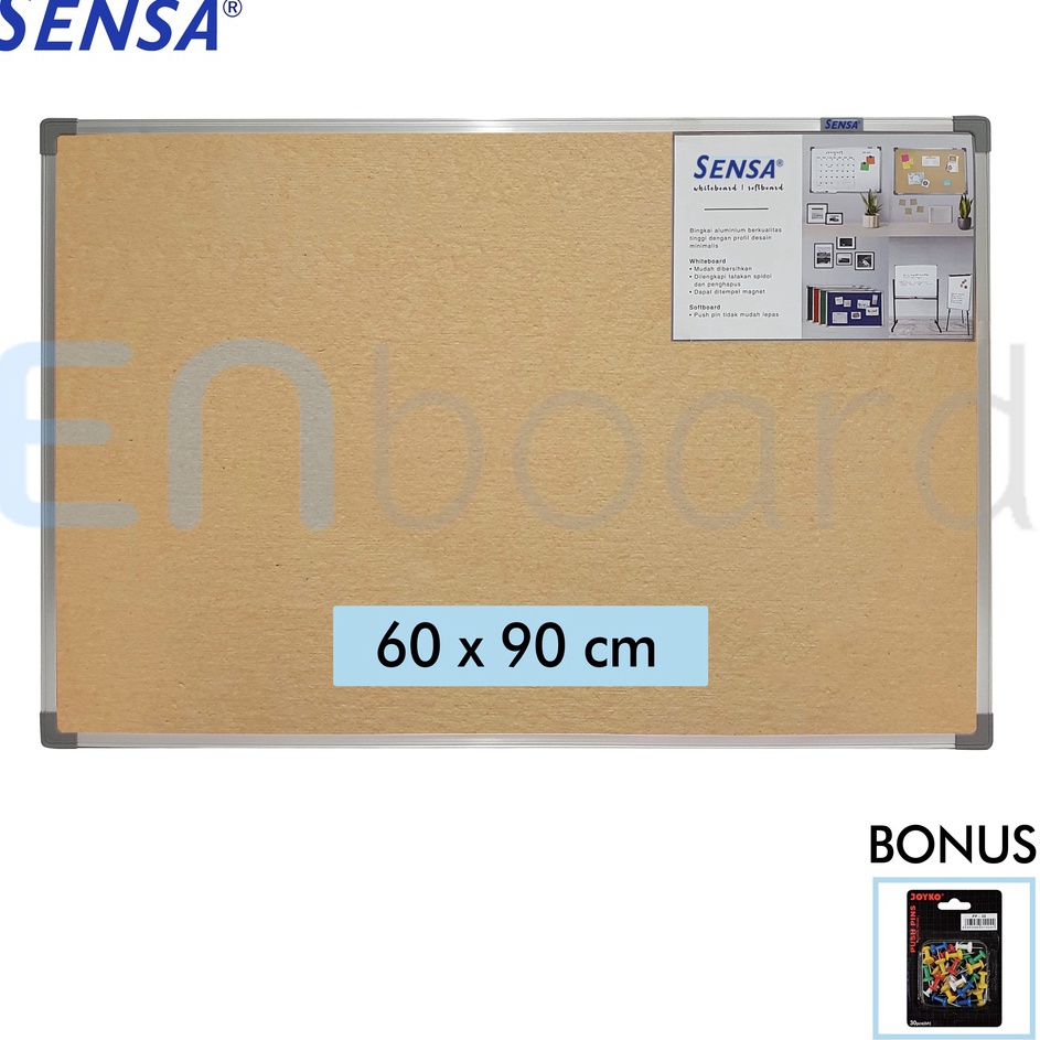 

Get Promo Softboard Pin Board Cork Board Papan Pengumuman Mading Gantung Polos Sensa 6 x 9 cm