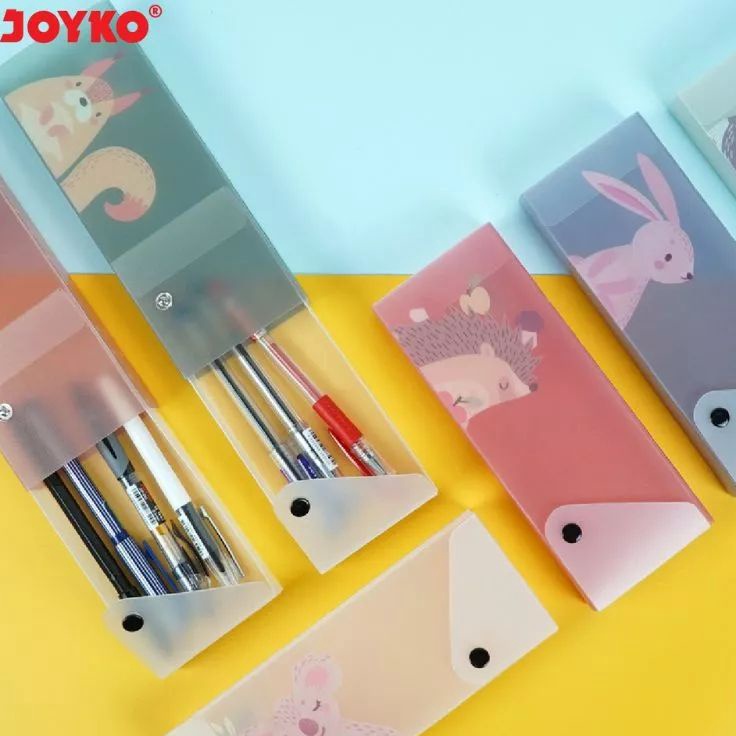 

Baru Meriah Tempat pensil Joyko Mika 1 set 6 In 1 paket Lengkap