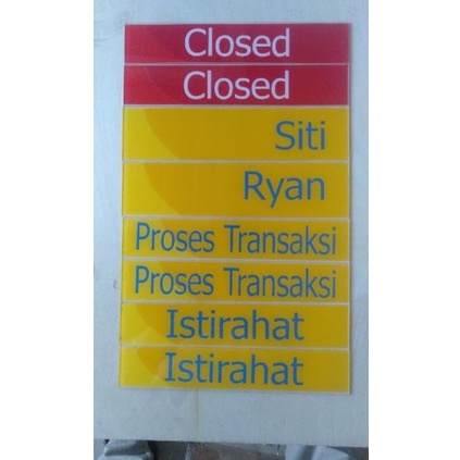 

Super Trending Name desk BCA Teller atau CSO