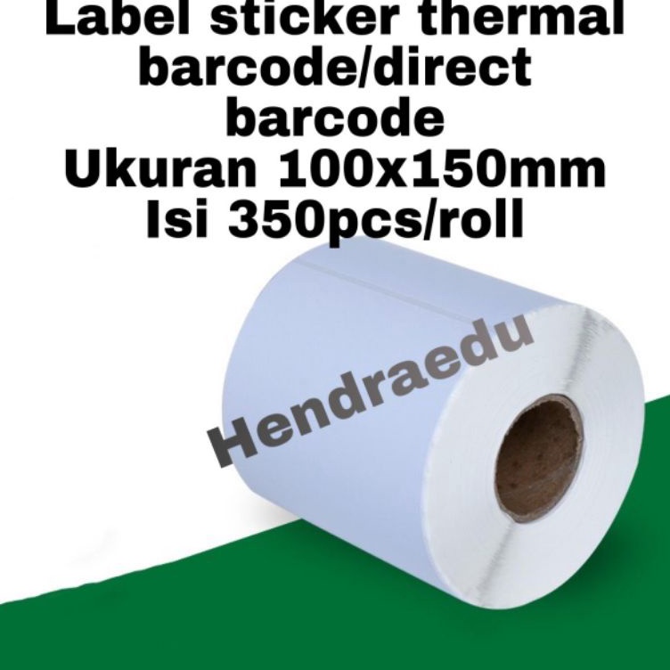 

Grosir Heboh kertas label thermal barcode 1x15