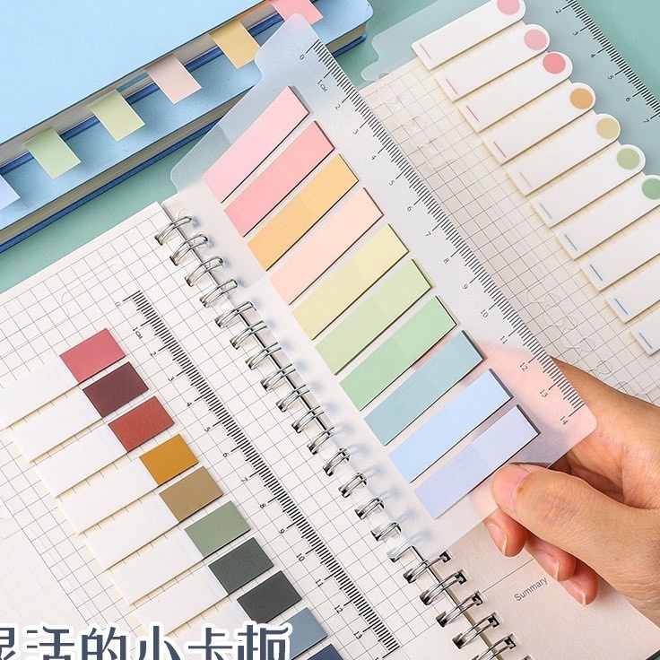

Importir Binder Sticky Notes Pastel Aesthetic Writable Transparan Tahan Air
