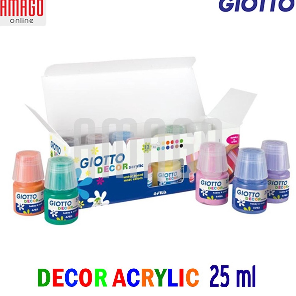 

Sekarang Promo GIOTTO Decor Acrylic Cat Akrilik Dekorasi 25 ml Pilih warna Pilihan 1 538xxx