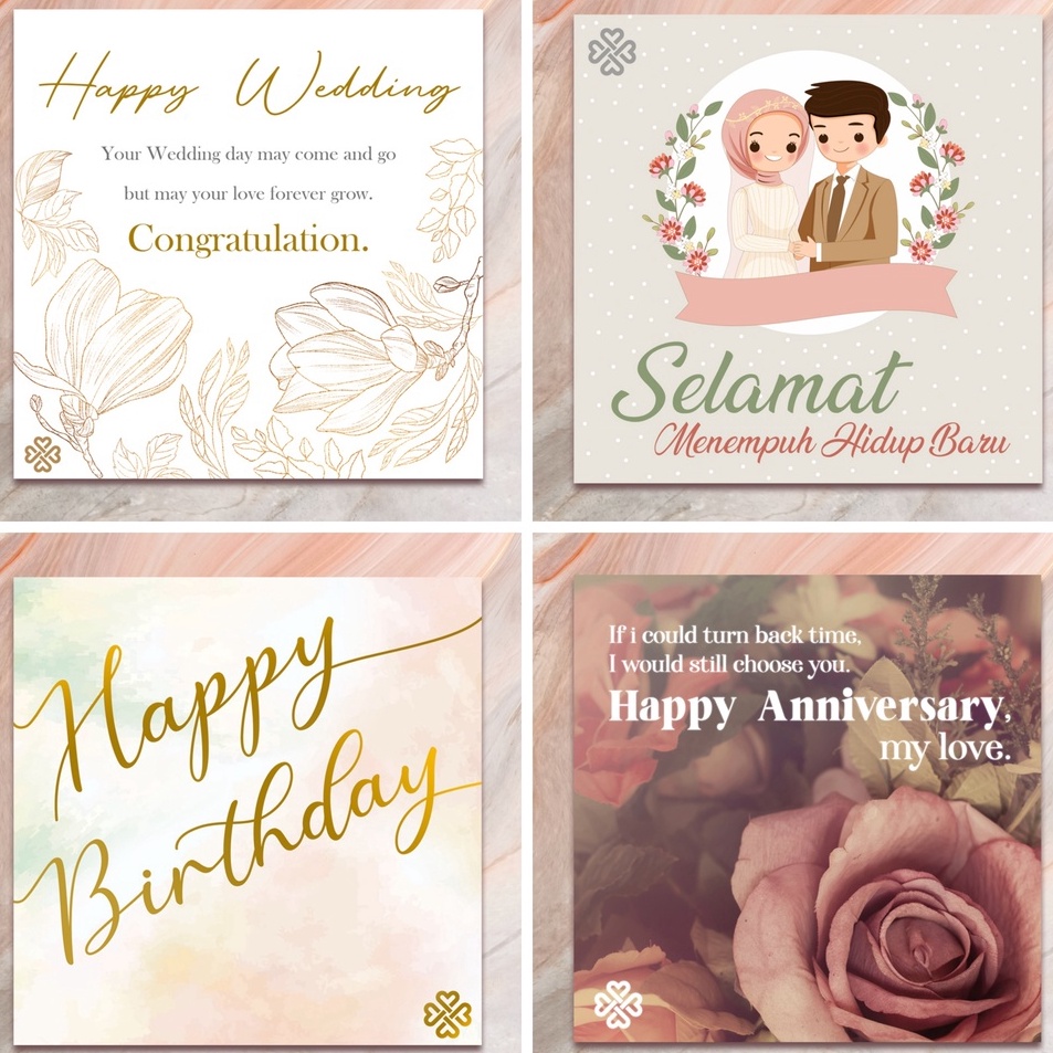 

Kejar Irit Venus Leon Kartu Ucapan Wedding Pernikahan Ulang Tahun Anniversary