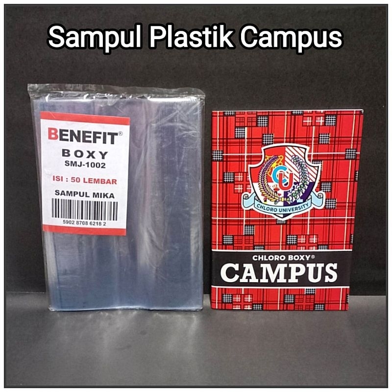 

20,10 Pcs Sampul Buku Campus Plastik Mika TEBAL