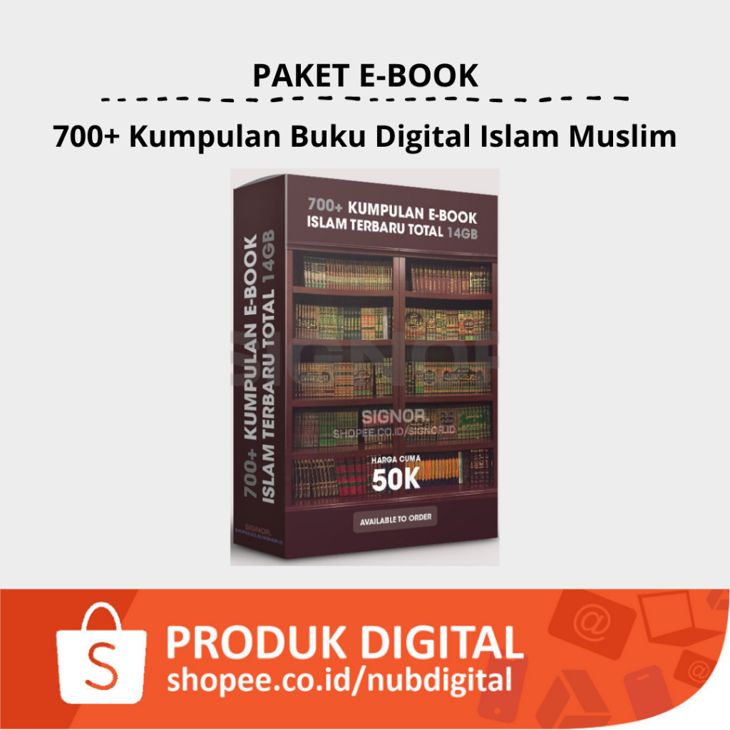 

700+ Kumpulan Buku Digital Islam Muslim Terbaru Total 14GB