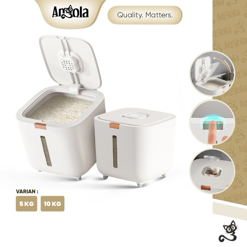 Tempat Penyimpanan Beras Anti Kutu