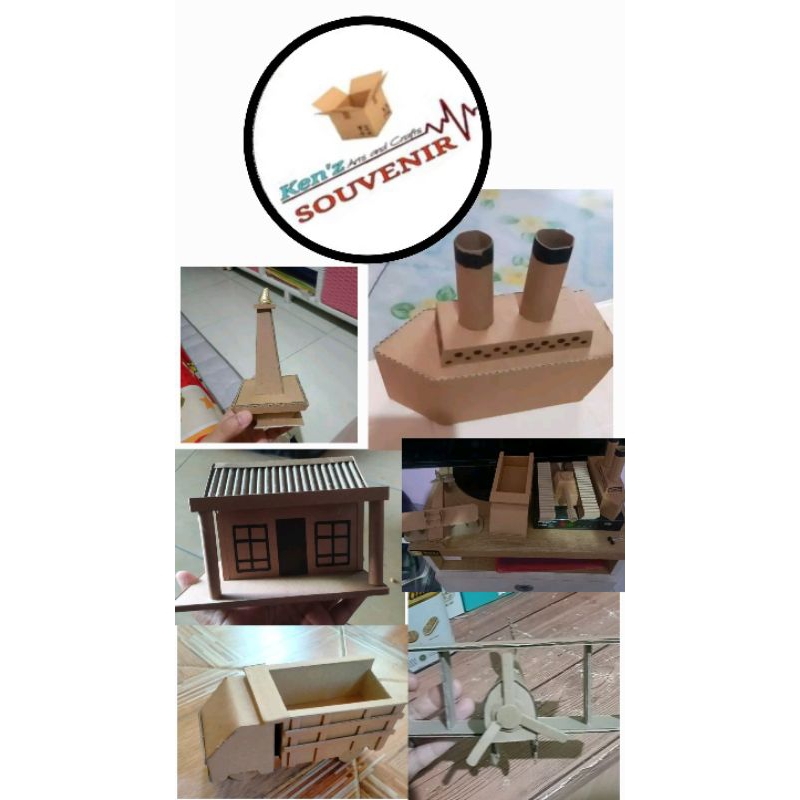 

prakarya kerajinan kardus